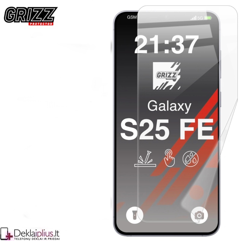 Telefono ekrano apsauga per visą ekraną - Ceramic (Samsung Galaxy S25 Fe) Telefono ekrano apsauga per visą ekraną - Ceramic (Samsung Galaxy S25 Fe)